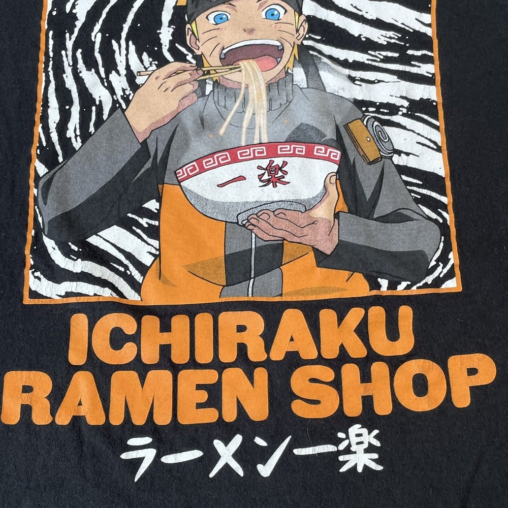 Naruto Shirt Mens XXXL Shippuden Ichiraku Ramen Shop Anime Manga Graphic Shirt - Picture 9 of 9